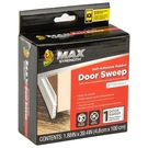 Duck Max Self-adhesive Rubber Door Bottom Sweep, White, 1.88 In. 39.4. Fixed Price $19.90.