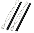 Blue Hawk 110LB White Garage Door Extension Springs W/ Safety Cables Set Of (2). Fixed Price $29.95.