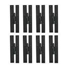 Black Iron Flush Door Hinge Forged High Rustproof Finish 7 Inch Pack 8. Fixed Price $114.99.