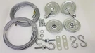 Garage Door Extension Spring Pulley Sheave Kit & Safety Cable Fast Shipping. Fixed Price $32.00.