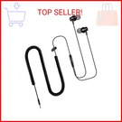 Extra Long Earbuds For Tv & Pc, With 12FT Spring Coiled Extension Cable, Volume. Fixed Price $21.05.