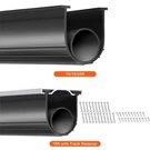 Garage Door Seals Bottom Rubber Weather Stripping 10/16FT 5/16 Inch T-end. Fixed Price $17.99.
