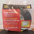 Md Building Products 9 Ft. Black Rubber Garage Door Bottom Seal 03723 New. Fixed Price $9.95.