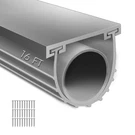 Storystore Garage Door Seals Bottom Rubber Pre-drilled Aluminum Track Retainer. Fixed Price $99.10.