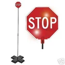 Homebrite 'n Place Parking Flashing Garage Stop Sign 77104 62" Height. Fixed Price $37.99.