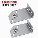 Garage Door Center Bearing Bracket 1" Id 6 Shaft Offset 8GA Steel (2PCS). Fixed Price $22.95.