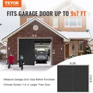 Garage Door Screen For Winter, 9X7FT, Easy Assembly. Fixed Price $50.78.