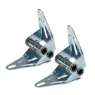 2-PACK Garage No. 3 Hinges, 18 Gauge, Fit Most Standard Residential Doors. Fixed Price $11.99.