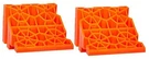 Tri Linx 000182PK Stop 'n Rv Wheel Chock, (pack Of 2), Orange. Fixed Price $43.39.