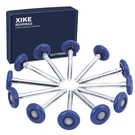 Xike 12 Pack Blue 2" Nylon Garage Door Roller 4" Stem, Quiet/durable And High.... Fixed Price $39.44.