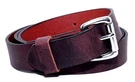 Men's Genuine Buffalo Leather Belt Full Grain Work Made Usa By Amish 1.25". Fixed Price $35.99.