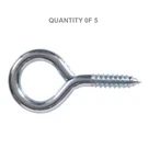 Hillman 2-3/16 In. Screw Eyes, 5-COUNT. Fixed Price $15.95.