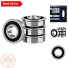 Versatile 4 Pack Flanged Bearings 1/2" X 1-1/8" Od, Ideal For Various Tools. Fixed Price $17.99.