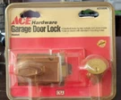 Garage Door Deadbolt With 2 Keys-lock For Your From Out Side. Fixed Price $22.50.