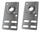 Garage Door Flat End Bearing Plates 3-3/8" ( Pair ) Heavy Duty Gauge. Fixed Price $20.85.