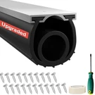 Garage Door Seals Bottom Rubber Jobon 18 Ft Heavy-duty Weather .... Fixed Price $98.17.