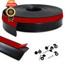 Gaahing Garage Door Top And Sides Seal Strip, Universal 32.8 Ft, Black. Fixed Price $37.99.