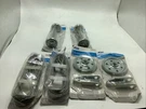 Lot Of Blue Hawk 0586741 3IN Steel Universal Garage Door Pulley Cables Rollers. Fixed Price $28.99.