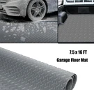 Garage Mat 7.5X16FT Thickened Rubber Flooring Roll 2.8MM. Fixed Price $135.99.