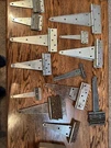 5-10" T-strap Shed Hinges Gate Door Barn Bright Steel & Zinc Variations. Fixed Price $8.00.