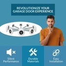 Pgn 2" Nylon White Garage Door Rollers 6200-2RS Bearing, Dual-sealed, Q. Fixed Price $32.00.