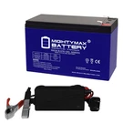 Mighty Max 12V 9AH Gel F2 Replaces EAGLE-1000-DC Slidegateoperator + Charger. Fixed Price $44.99.