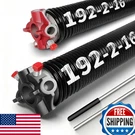 Jecoupoon Garage Door Torsion Springs Set Non-slip Winding Bars Coated 0.192". Fixed Price $87.25.
