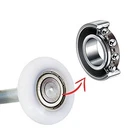Dura-lift Ultra-life 2" Reinforced 6200Z Bearing Nylon Garage Door Rol. Fixed Price $28.89.