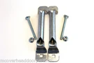 Garage Door Lift Set - Galvanized Steel With Fasteners Included. Fixed Price $16.00.