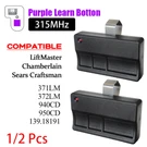 1/2 Pcs For Liftmaster 373LM HBW1573 Black 3-BUTTONS Garage Door Opener Remote. Fixed Price $21.98.
