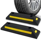 Heavy Duty Rubber Car & Truck Parking Tire Block (set Of 2) By Pyle PCRSTP11X2. Fixed Price $49.99.