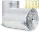 Reflective Gold Insulation Roll Double Bubble Heat Shield Garage Door Panel 2X4. Fixed Price $12.88.