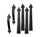 CRE8TIVE Hardware Magnetic Garage Door Set Classic Spade 6PC No Drill. Fixed Price $22.45.