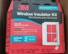 3M - 3'X 5' Indoor Window Insulator Kit Clear Film Nib. Fixed Price $14.00.
