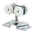7449 Door Roller Assembly 7/8 In Convex Plastic Tires Steel Bracket And Bal.... Fixed Price $32.43.