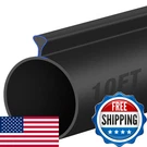 Tolanbbt 10FT Garage Door Seals Bottom Rubber - 0.2 Triangle Weather Stripping. Fixed Price $21.22.