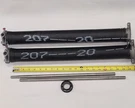 Pair Of 207 X 2" 20" Garage Door Torsion Springs With Winding Bars. Fixed Price $128.29.