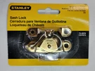 10X Stanley 75-5876 Sash Locks New Old Stock Zinc W/ Brass Finish. Fixed Price $15.00.