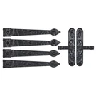 Household Essentials Black Hinge It Premium Carriage Lever Handle & Hin.... Fixed Price $35.65.