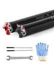 Garage Door Torsion Springs Pair Of 0.225 X 24 Inch With Winding Bars. Fixed Price $48.49.