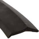 9' Ft Garage Wood Bottom Seal Sponge Rubber 1 3/8 Thick Doors. Fixed Price $18.95.