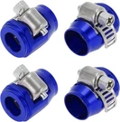 Mishimoto MMHXF-04-4-BL Aluminum -4AN Hex Finishers , Blue Catch Can Oil Cooler. Fixed Price $23.00.