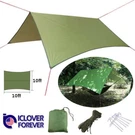 Waterproof Camping Tent Tarp Shelter Hammock Cover Lightweight Rain Fly 10X10 Ft. Fixed Price $23.99.