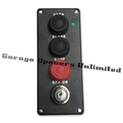 Liftmaster 02406 3-BUTTON Outdoor Surface Mount Station With Single Key Control. Fixed Price $171.95.