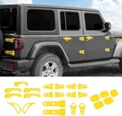Jecar Exterior Trim Kits Door & Hood Hinge Covers Handle Side Vent Tailgate. Fixed Price $20.99.