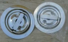 **new Hansen Large Stainless Steel Flush-mounted Non-locking D-ring Handle 6". Fixed Price $57.95.