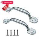 Xadnitu Garage Door Bottom Lift For Most Gate Handles Silver. Fixed Price $16.99.