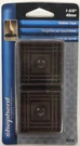 Shepherd 9074 1-5/8-INCH Square Rubber Furniture Cups, 4-PACK. Fixed Price $10.01.