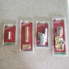 Door & Window Locks, Viewer Lot Of Four. Fixed Price $22.00.