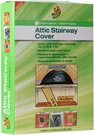Energy Saving Stairway Attic Cover Fits 25.5" X 54" Openings, Black. Fixed Price $86.99.